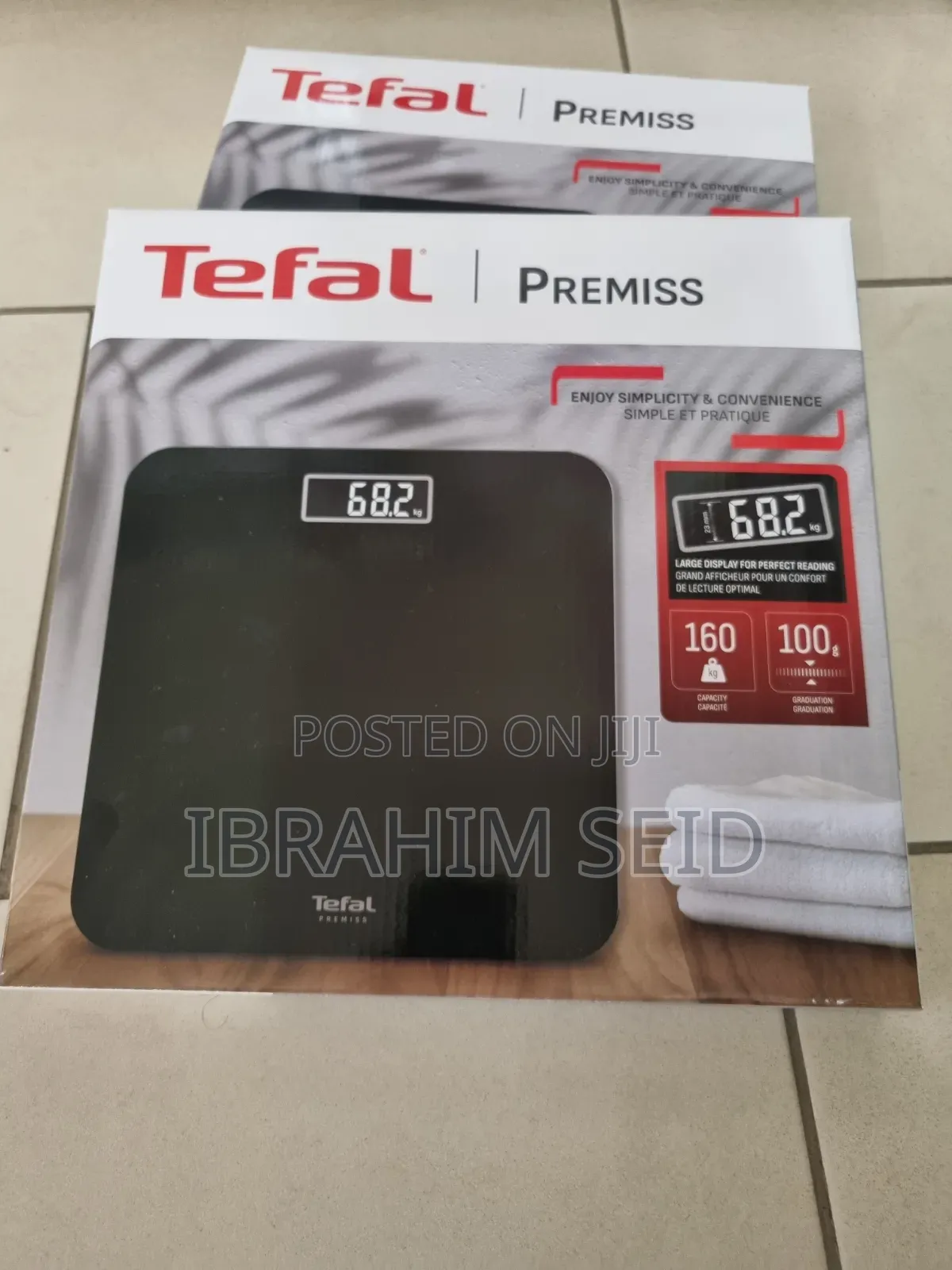 Tefal Bathroom Scale 160 Kg New Design