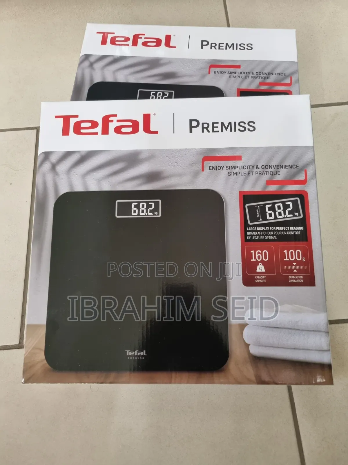 Tefal Bathroom Scale 160 Kg New Design