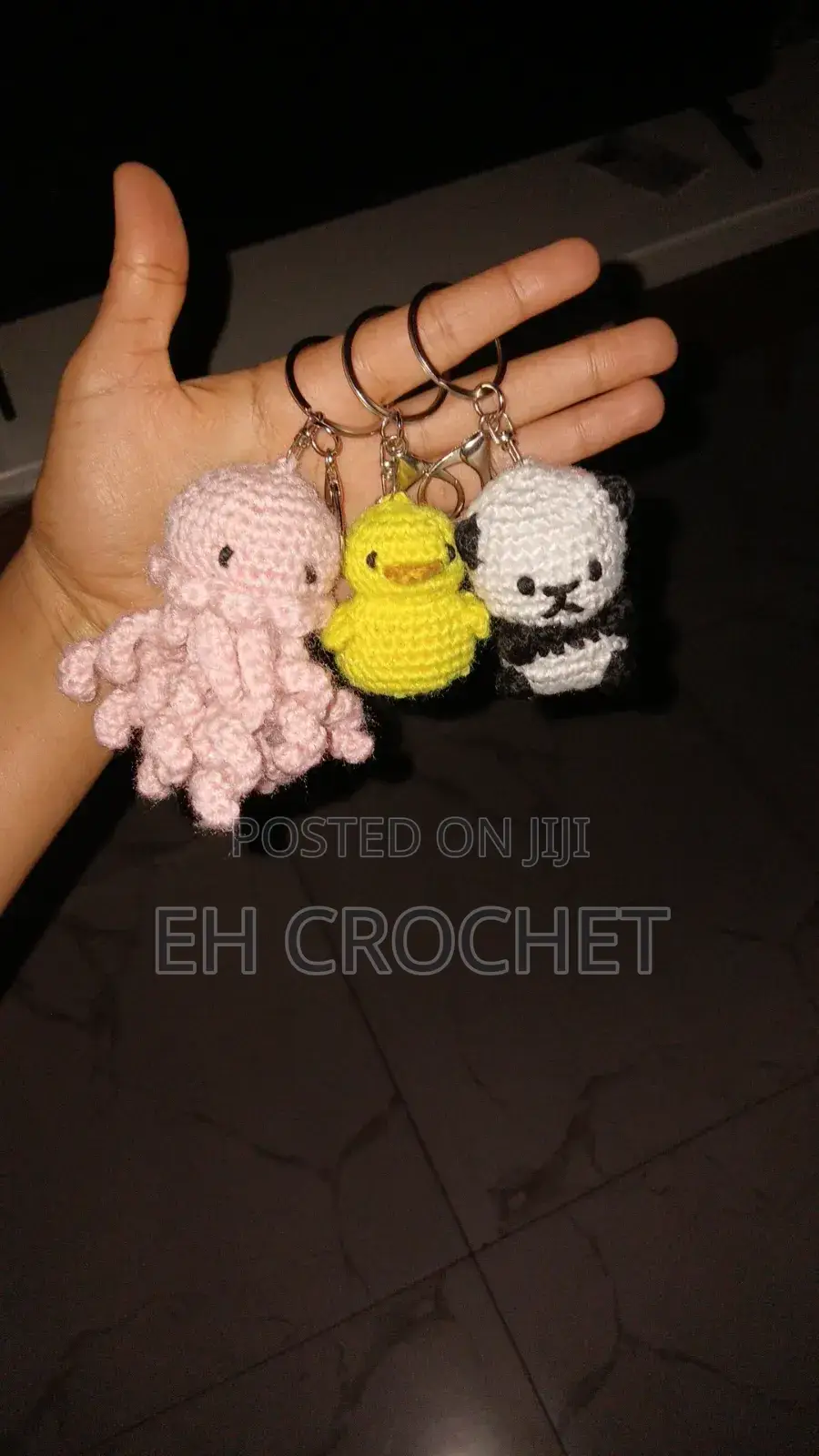 Cute Handmade Crochet Keychains / Amigurumi Plush Toy