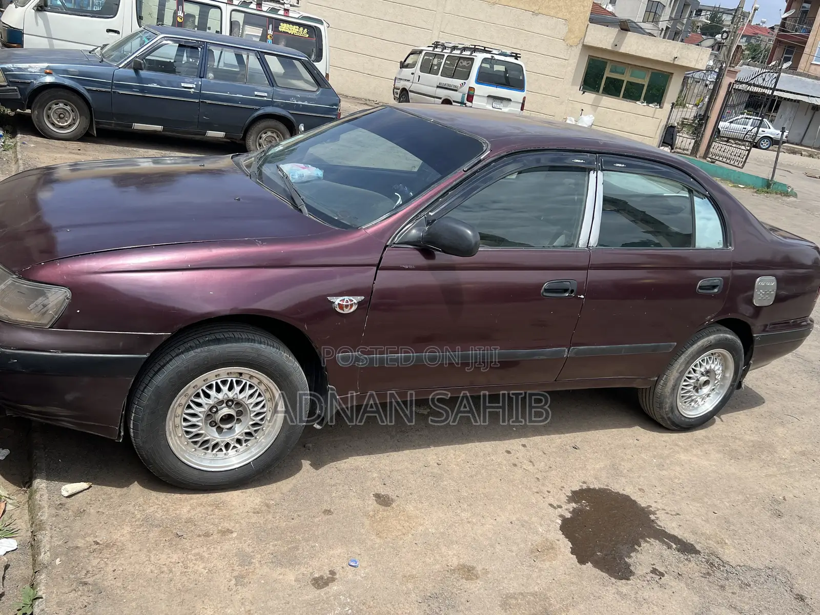 Toyota Carina 1992 Burgundy