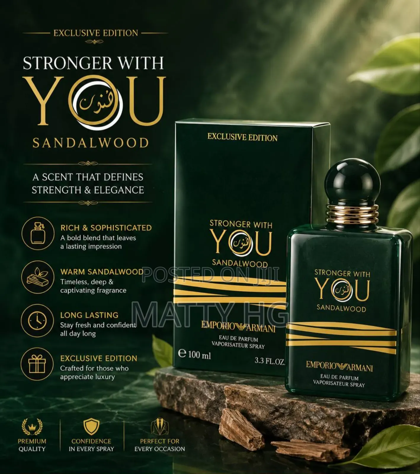 Stronger With You Sandalwood