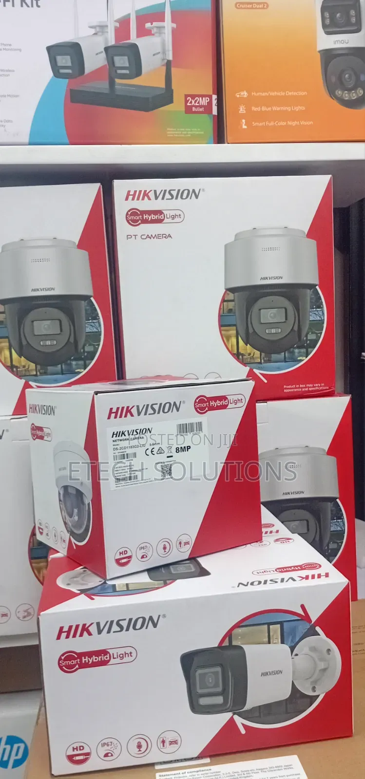 Hikvision Smart Hybrid 8mp Hik Vision Security Dome Bullet Camera