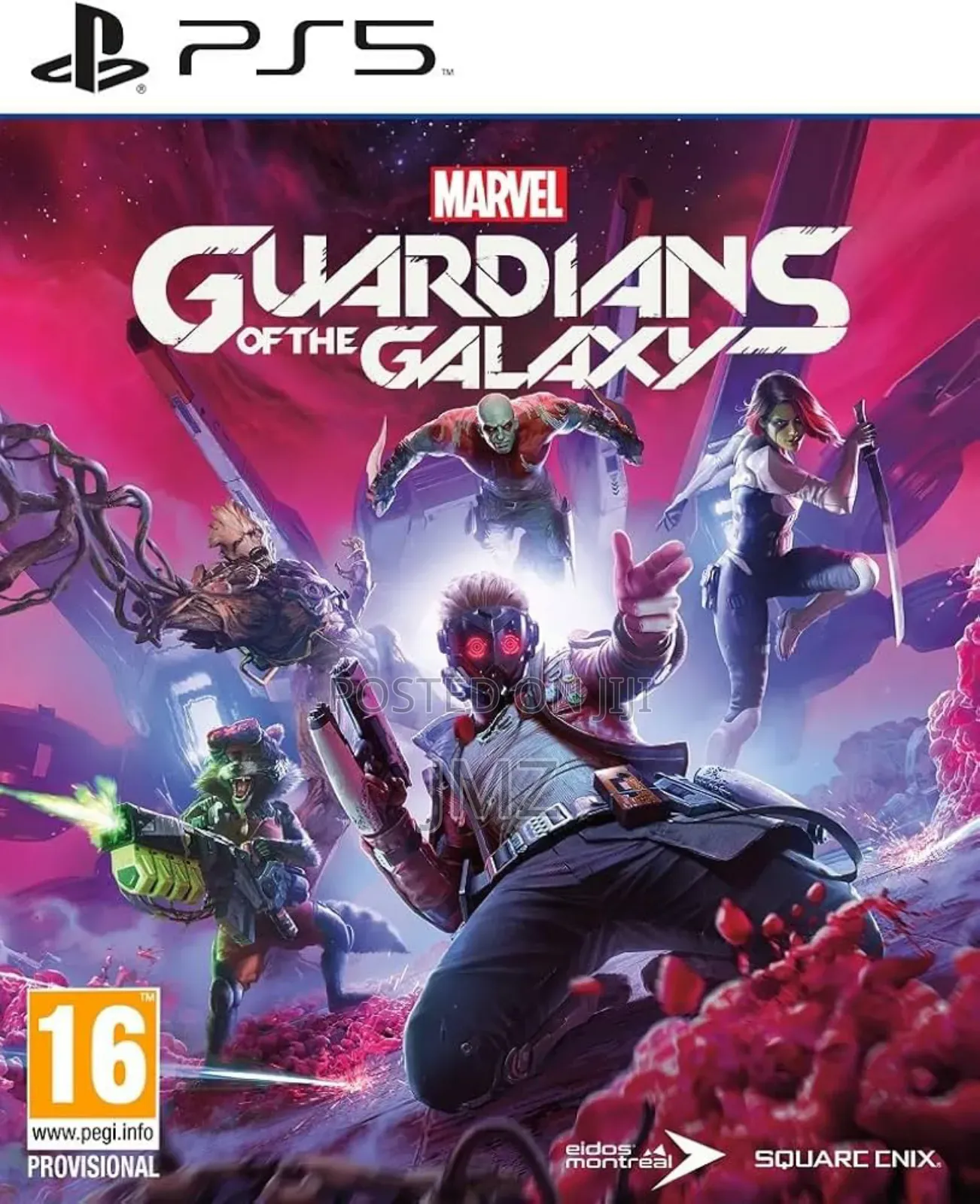 Guardian of the Galaxy Ps5 Cd Game
