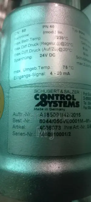 Industrial Pressure Regulator / Control Valve Assembly