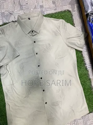 Dior Jacquard Leaf Short-Sleeve Shirts