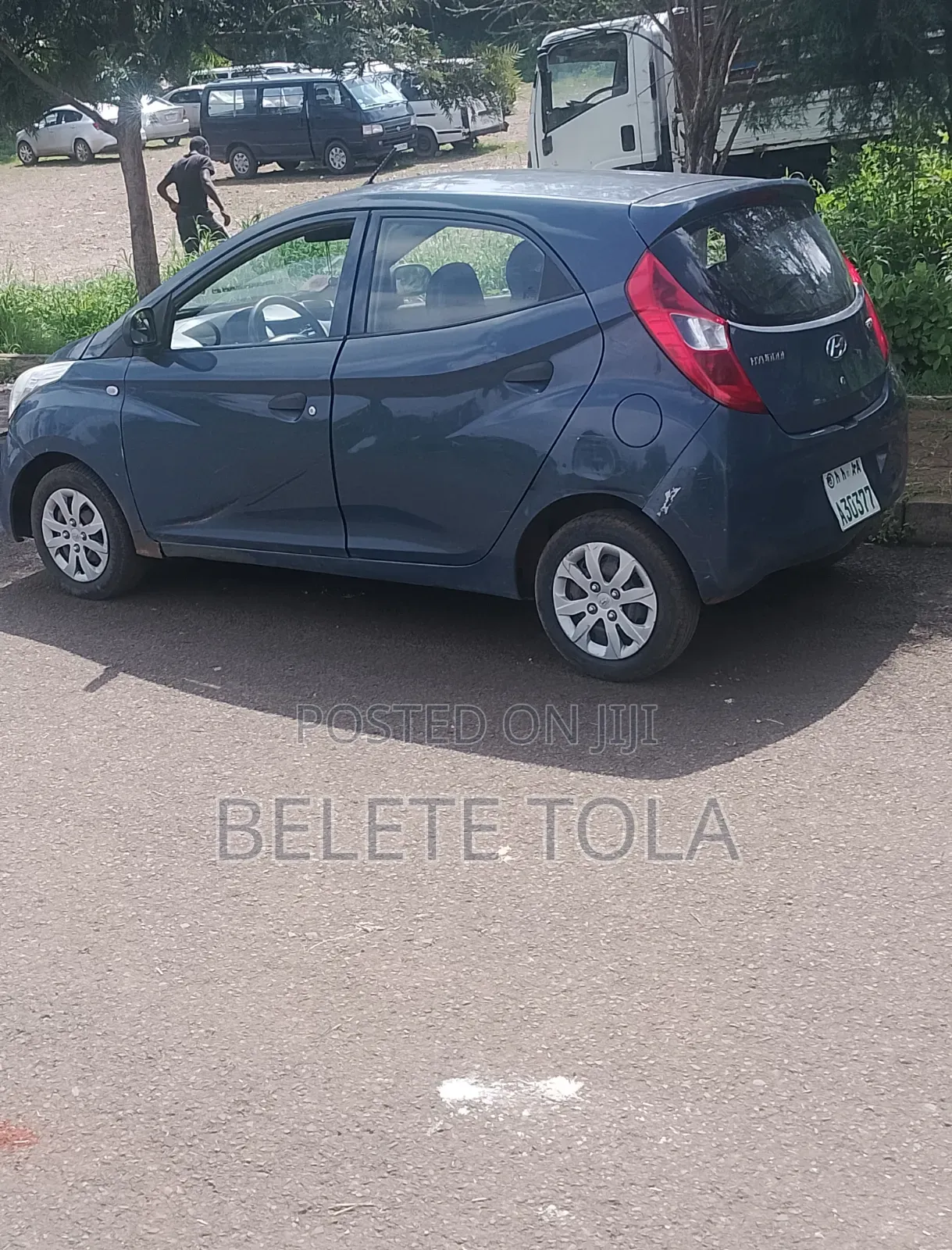 Hyundai Eon 2015 Blue