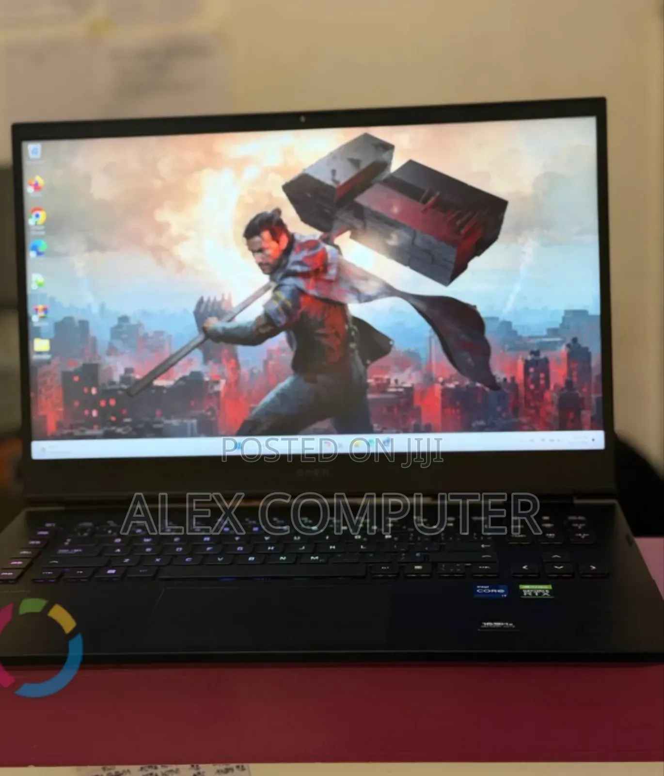 New Laptop HP Omen 17 16GB Intel Core i7 SSD 1T