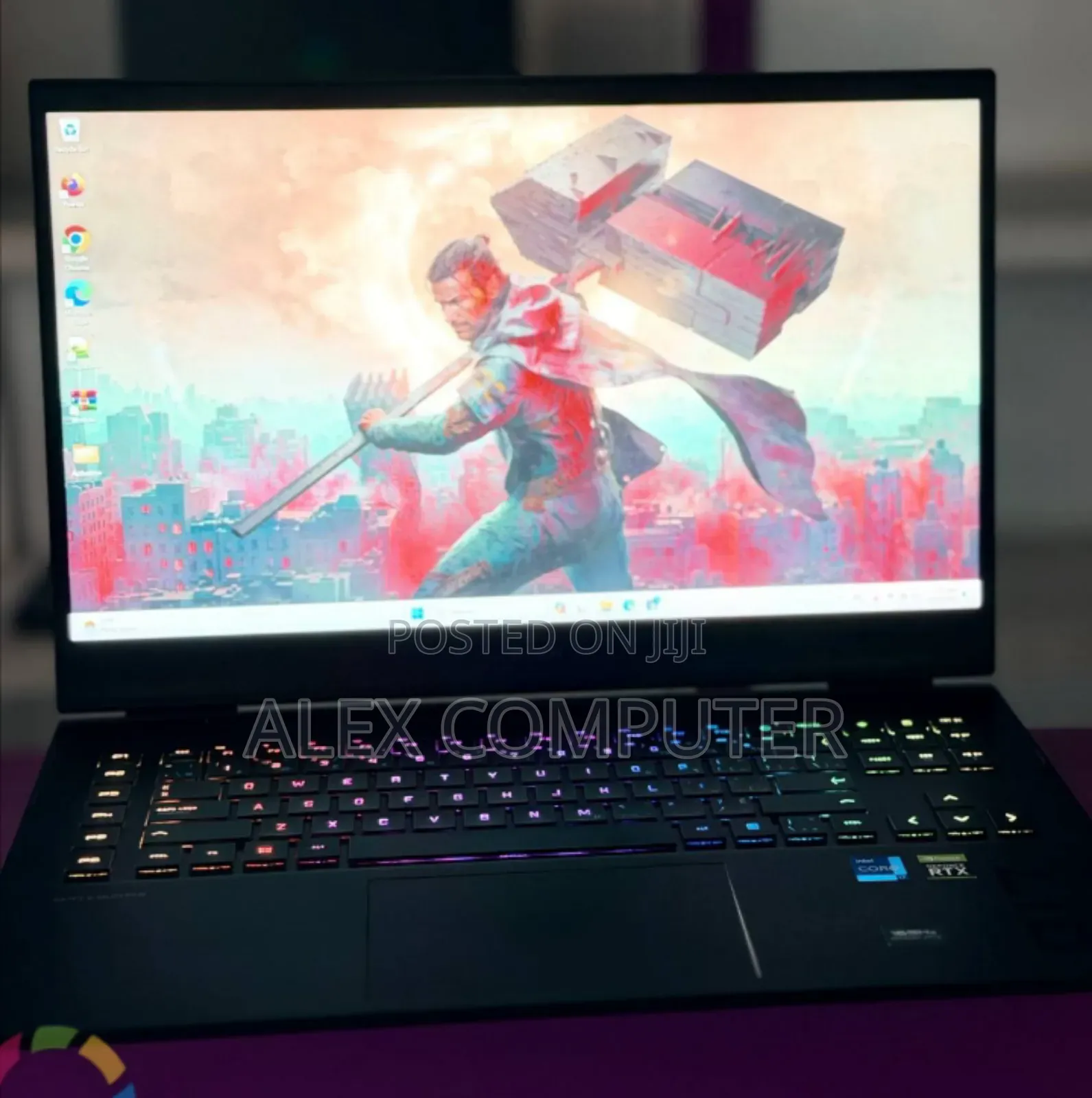 New Laptop HP Omen 17 16GB Intel Core i7 SSD 1T