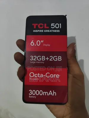 New TCL 501 32 GB Black