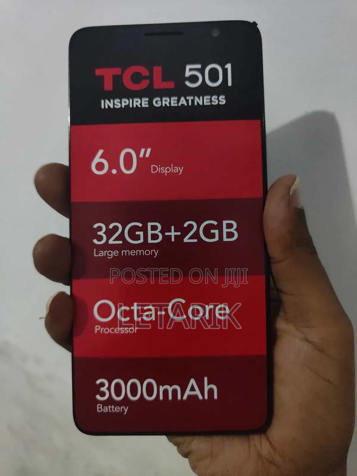 New TCL 501 32 GB Black