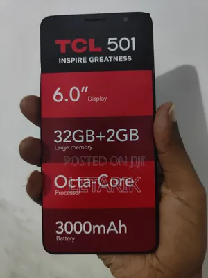 New TCL 501 32 GB Black
