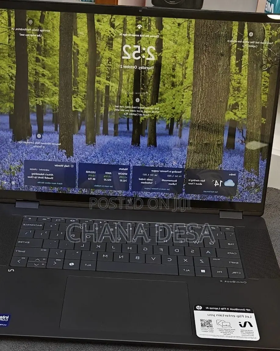 New Laptop HP OmniBook X Flip 16" 16GB Intel Core Ultra 7 SSD 1T