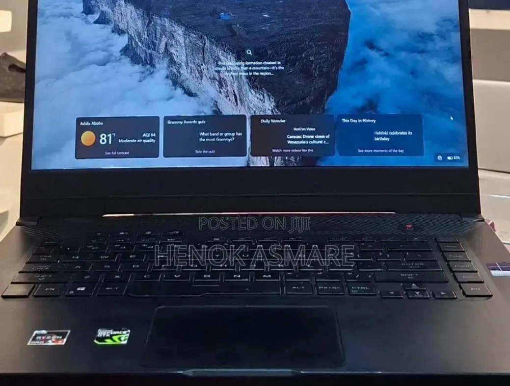New Laptop Asus ROG Strix G16 G614 16GB AMD Ryzen 7 SSD 512GB