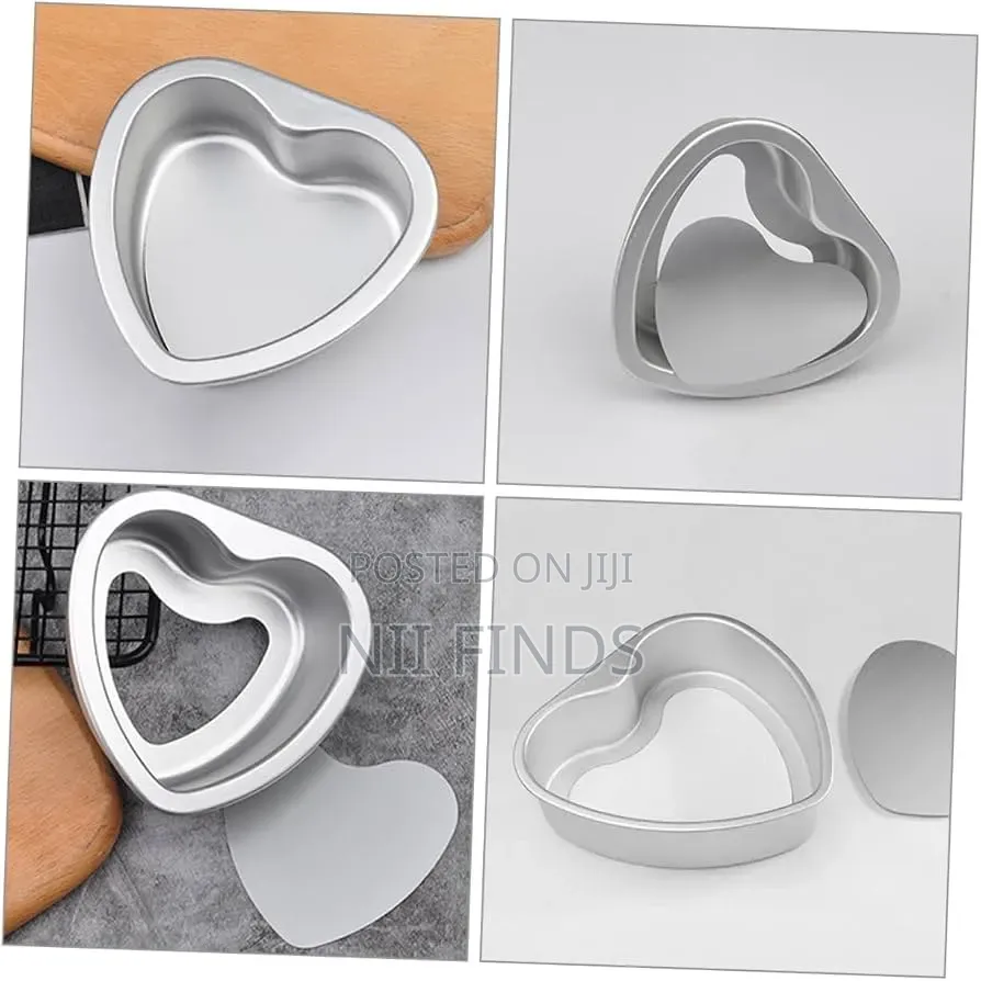 Heart Pan With Removable Bottom