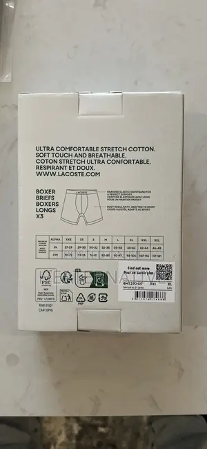 Lacoste Cotton Stretch Boxer Brief