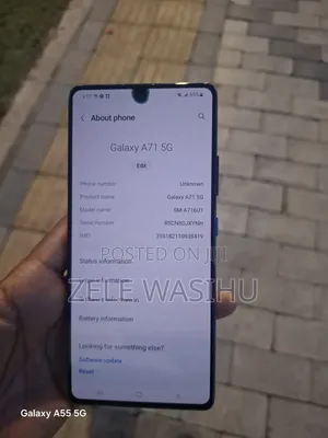 Samsung Galaxy A71 5G 128 GB Black