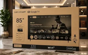 Lifestar 85" Smart Google Tv – Uhd | Giant Screen Entertainment