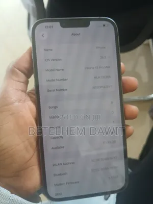 New Apple iPhone 13 Pro Max 128 GB Blue