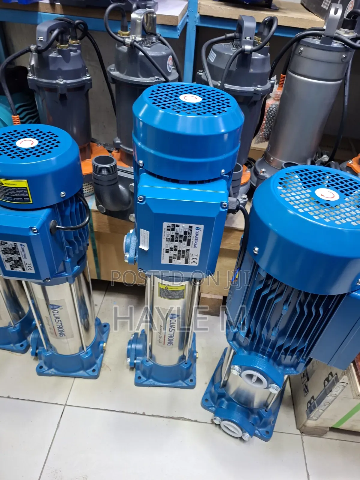 Aquastrong Vertical Water Pump 3hp