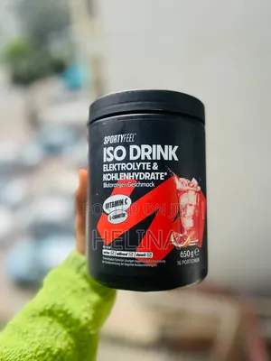 Electrolyte Isodrink 650g With Vitamin C Lcarnitin Strawberry Flavor