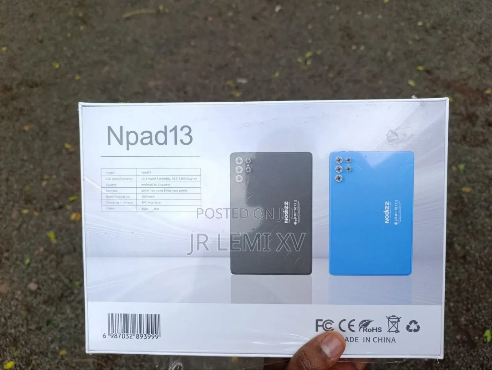 New Tablet 512 GB Blue