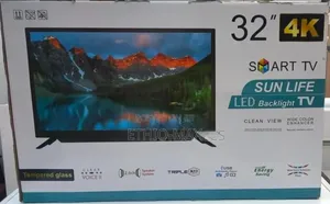 Sun Life Tv 32" Smart Android Tv – Double Glass Design