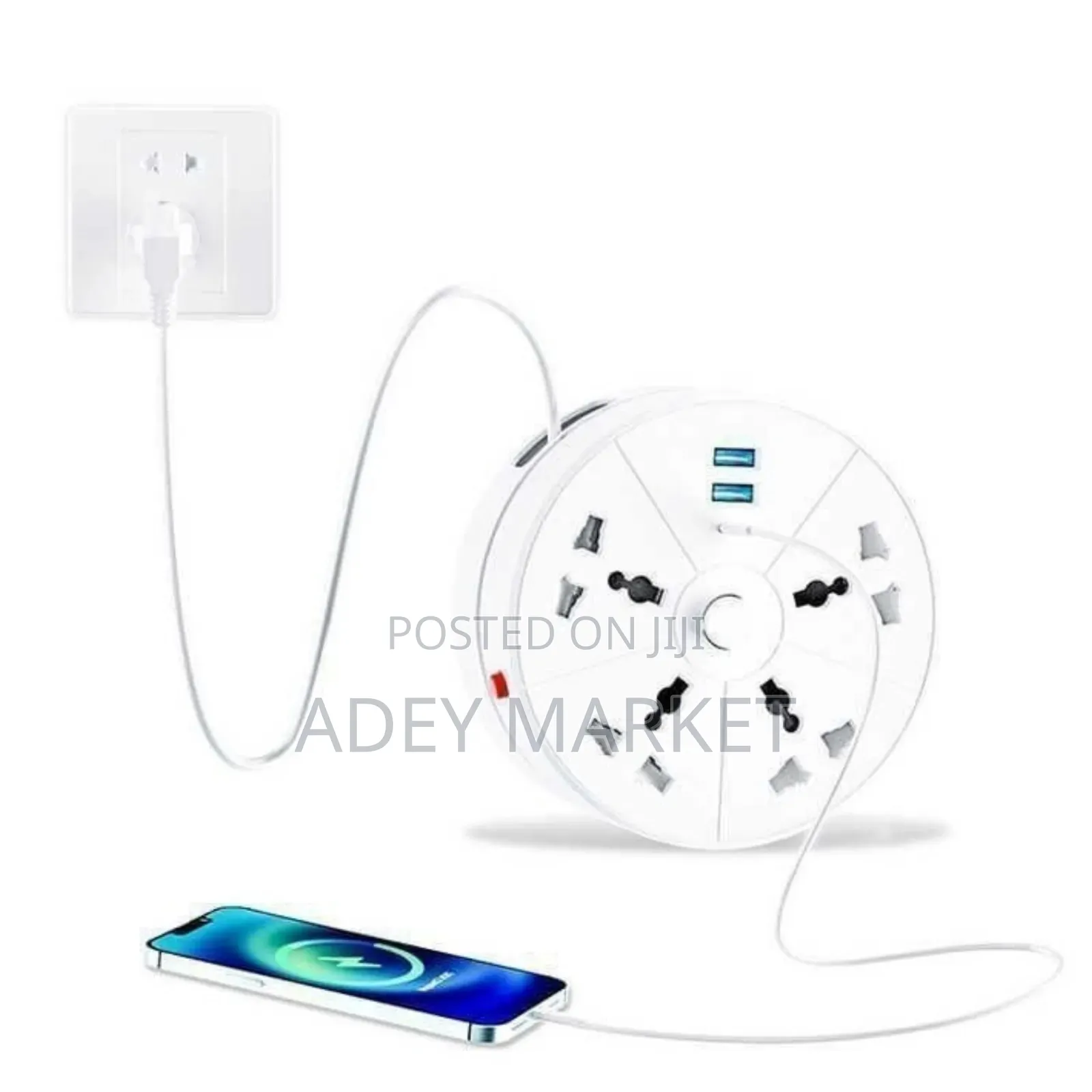 Gelistar Retractable Power Strip