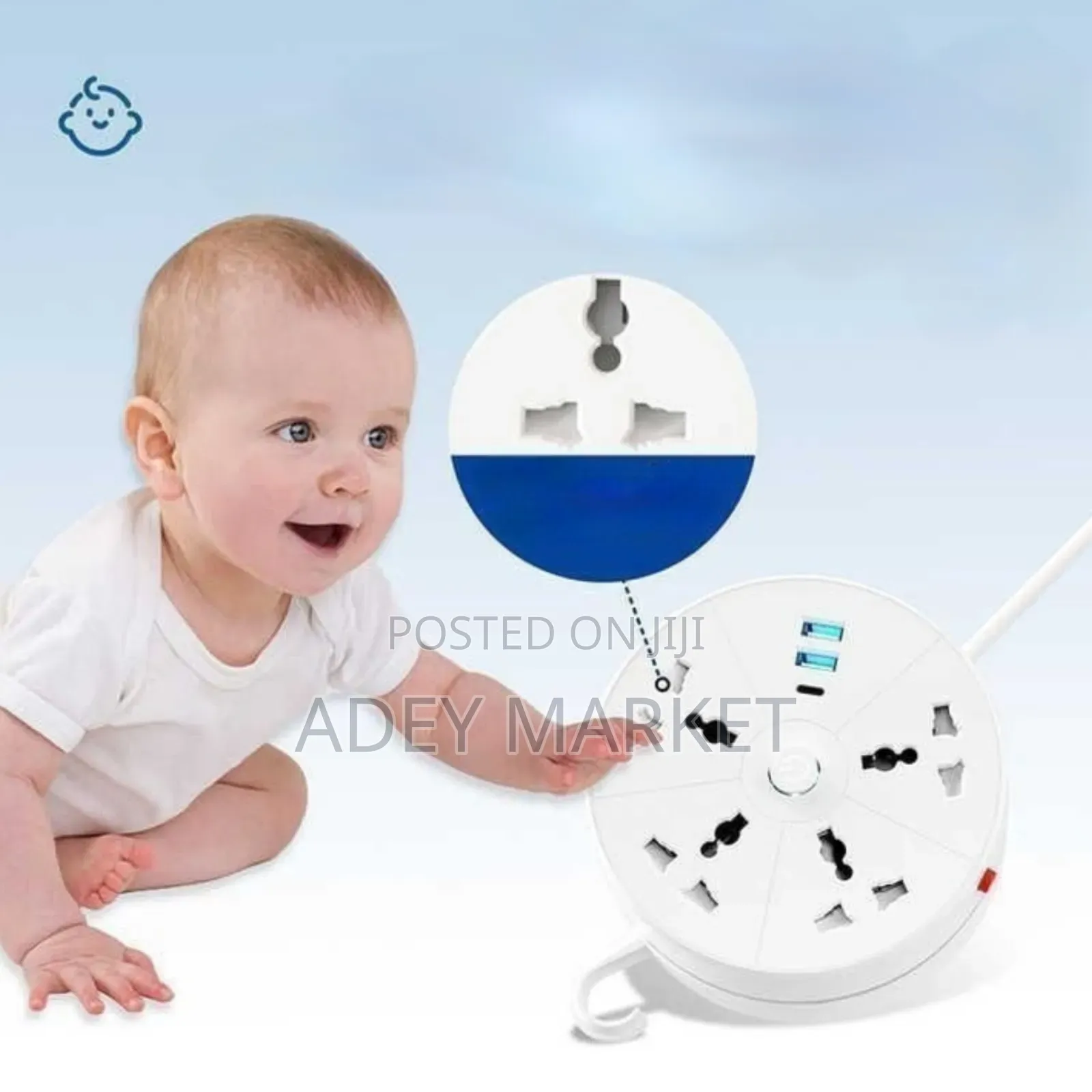 Gelistar Retractable Power Strip