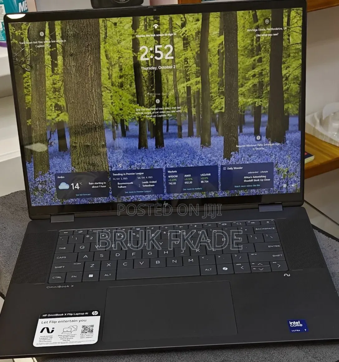 New Laptop HP OmniBook 5 16" 16GB Intel Core Ultra 7 SSD 1T