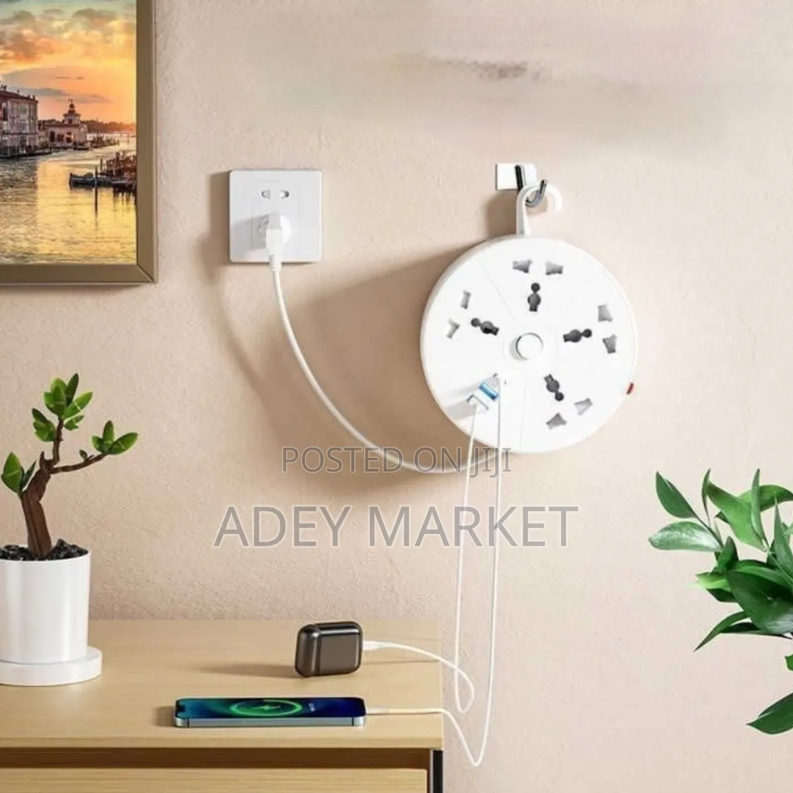 Gelistar Retractable Power Strip