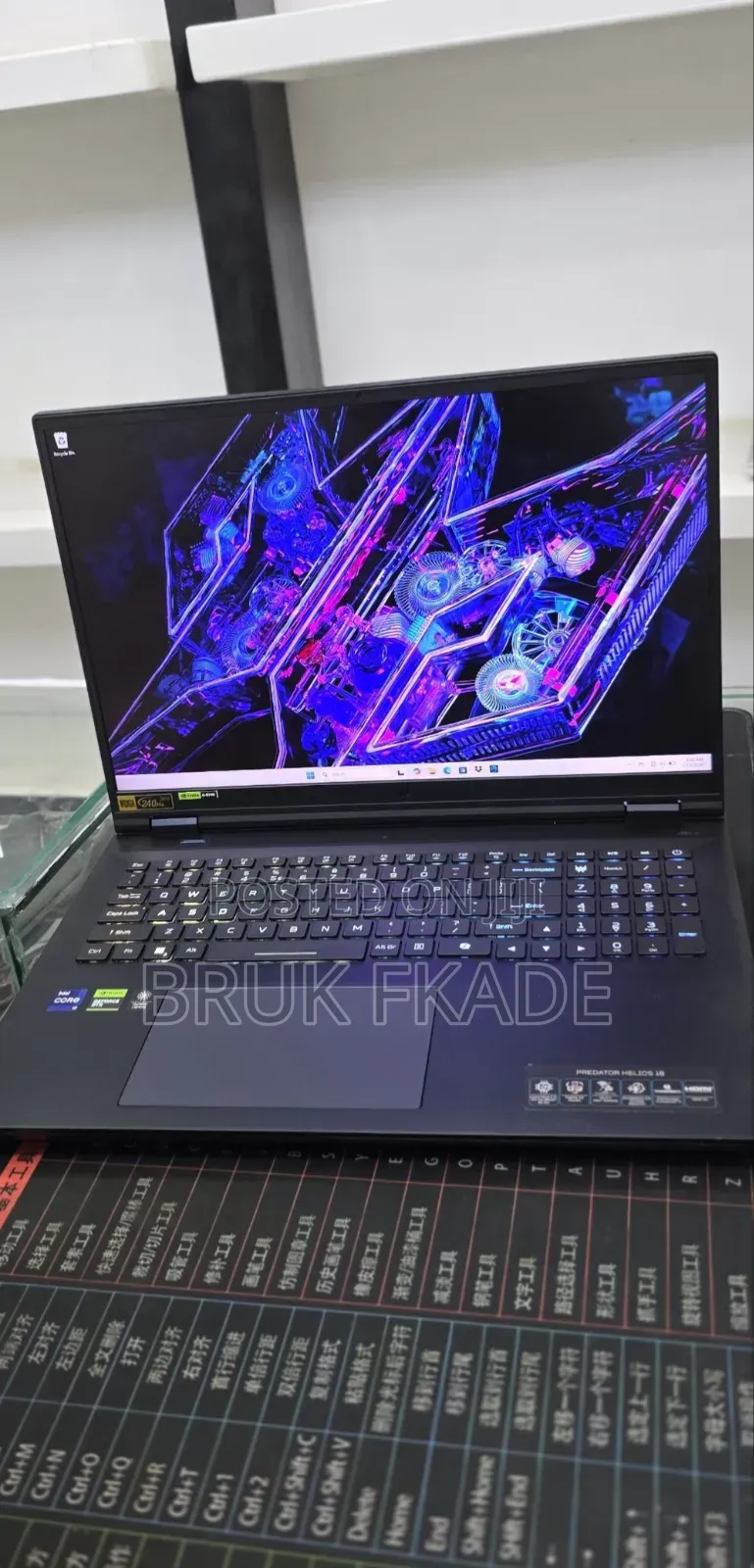 New Laptop Acer Predator Helios Neo 16 32GB Intel Core i9 SSD 1T