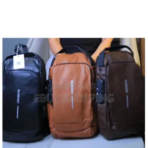 Anti-Theft Shoulder Bag With Usb Port Hidden Back Compartment