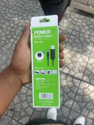 Router Power Boost Cable for Power Bank (5v to 12v/9v)