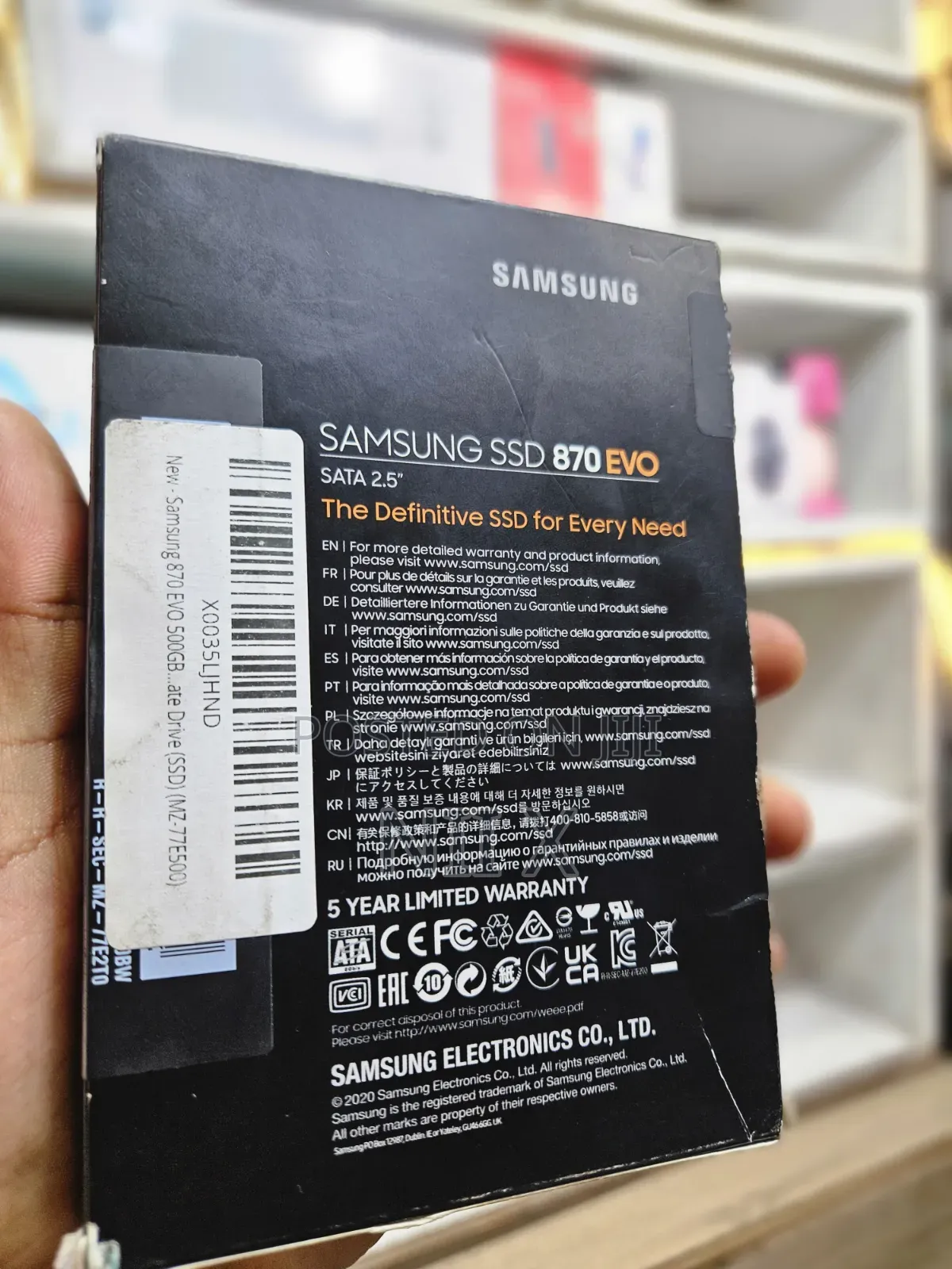 Samsung Evo 870 500gb