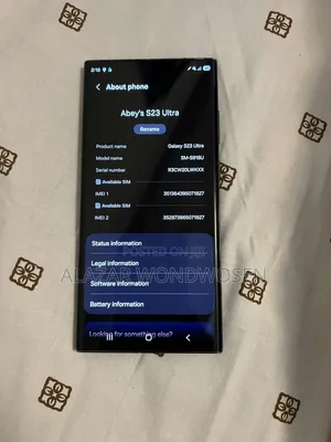 Samsung Galaxy S23 Ultra 256 GB Gray