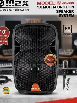 Max Inch Speaker System Multi-Function Speaker System
