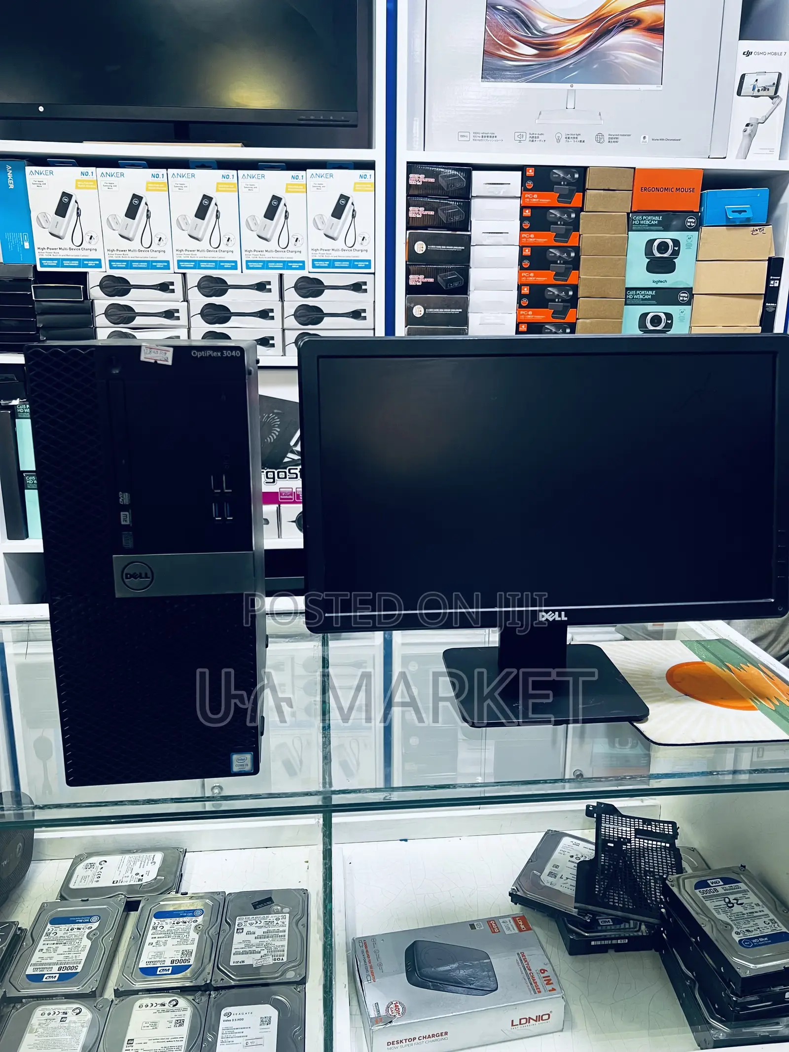 Desktop Computer Dell Optiplex 3040 4GB Intel Core i5 HDD 500GB