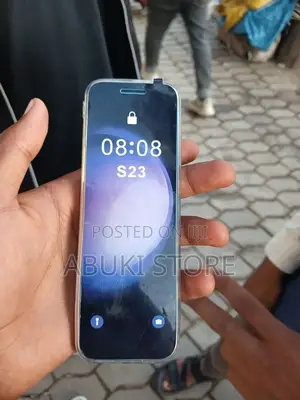 New Mobile Phone Blue