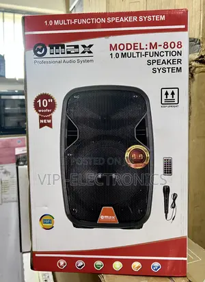 10-Inch Multi-Function Speaker System Enjoy Powerful and Clear Sound