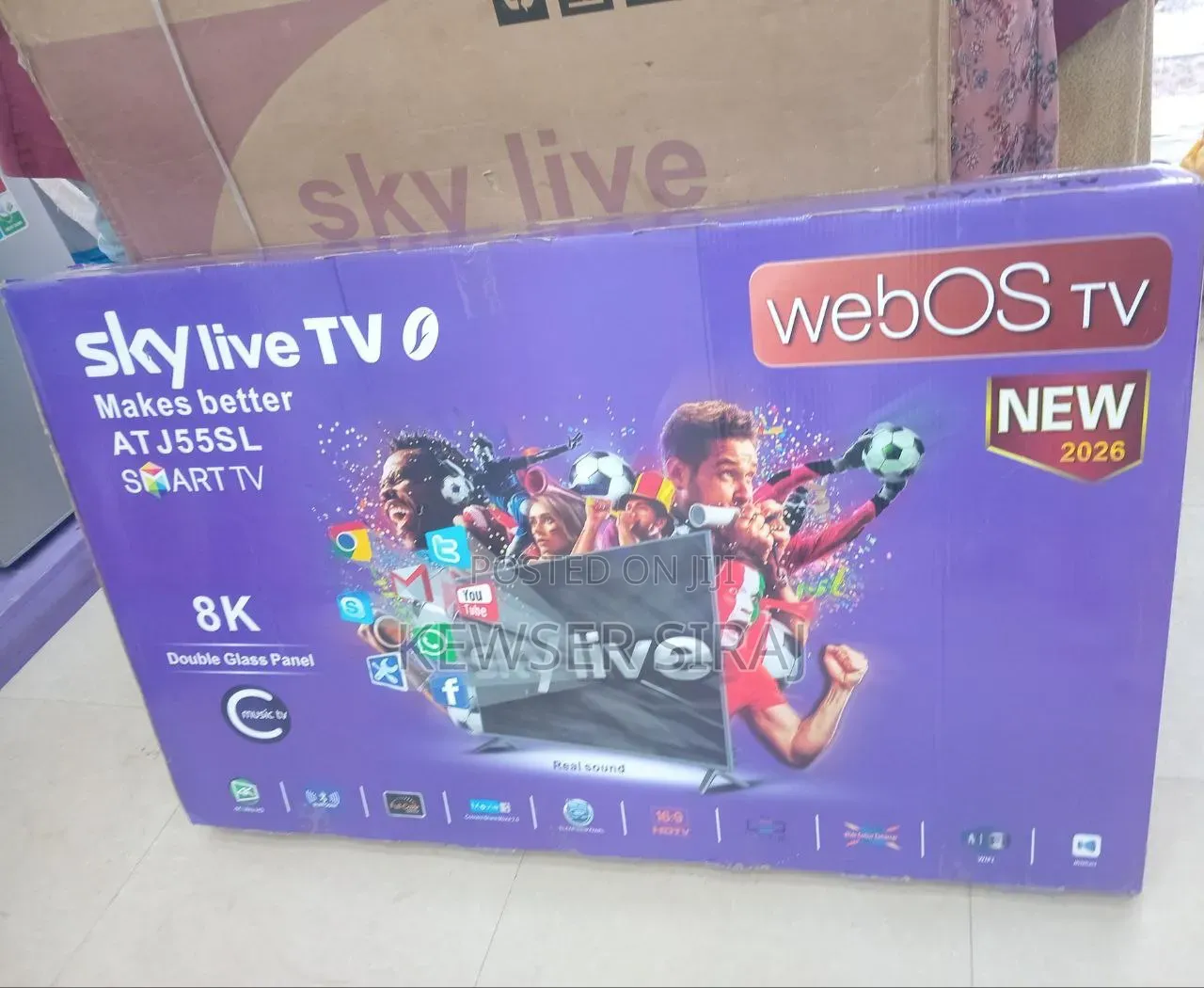 Sky Live 55inch Tv Smart Android