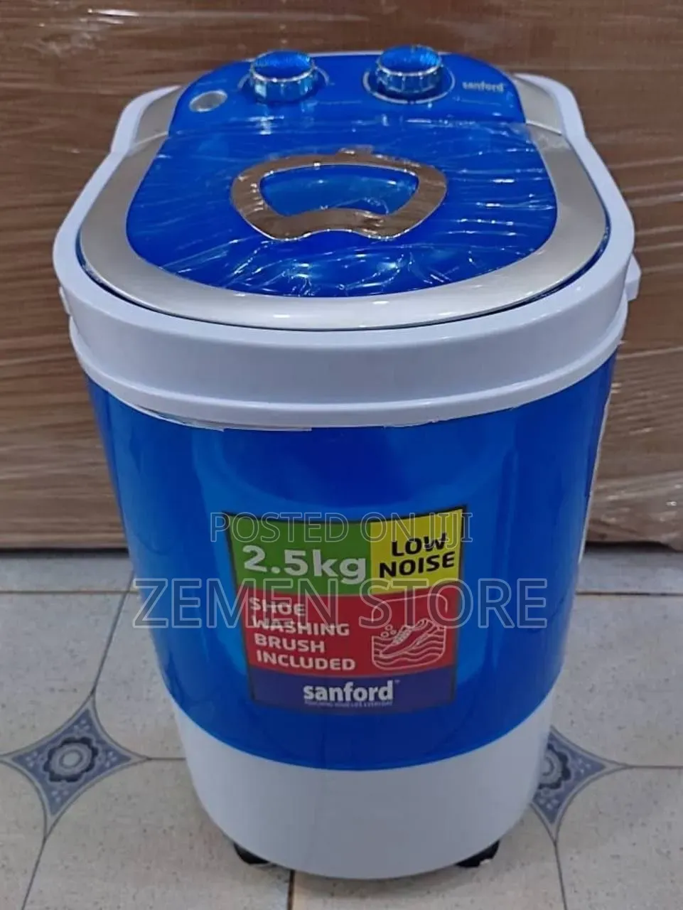Sanford 2.5kg Portable Mini Washing Machine Shoe Washer