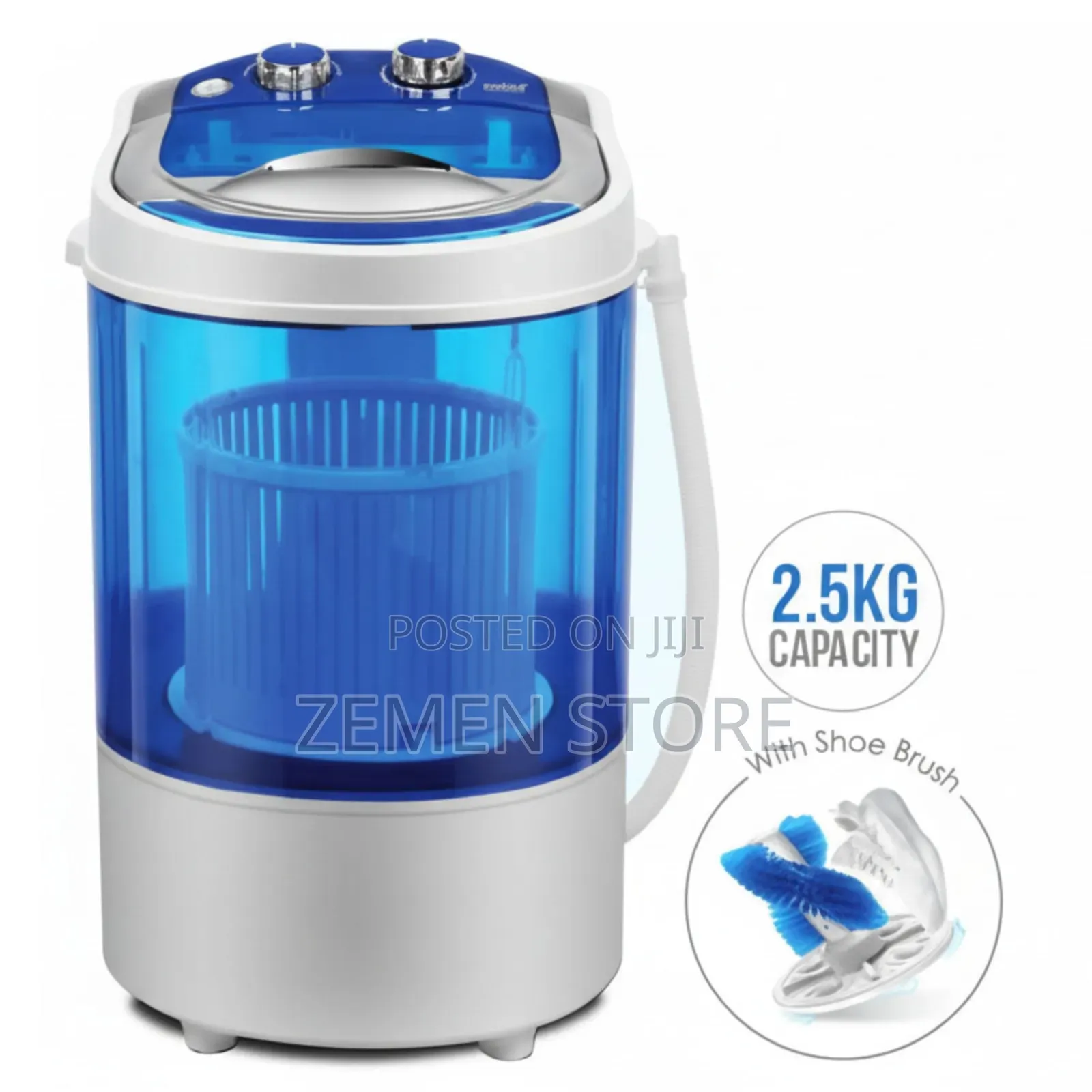 Sanford 2.5kg Portable Mini Washing Machine Shoe Washer