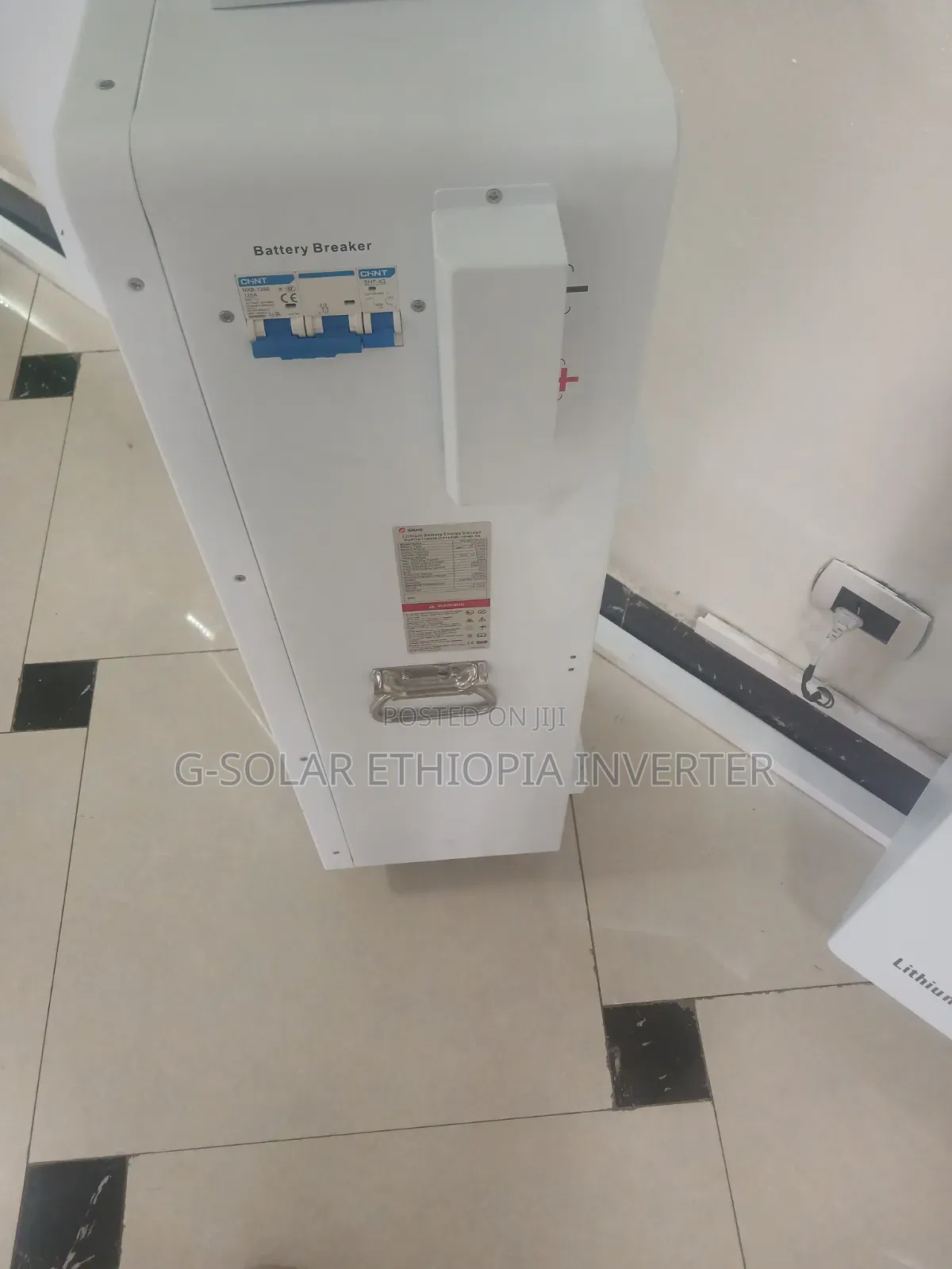 12kw Srne Hybrid Inverter With 15.36kwh Srne Lithium Battery System