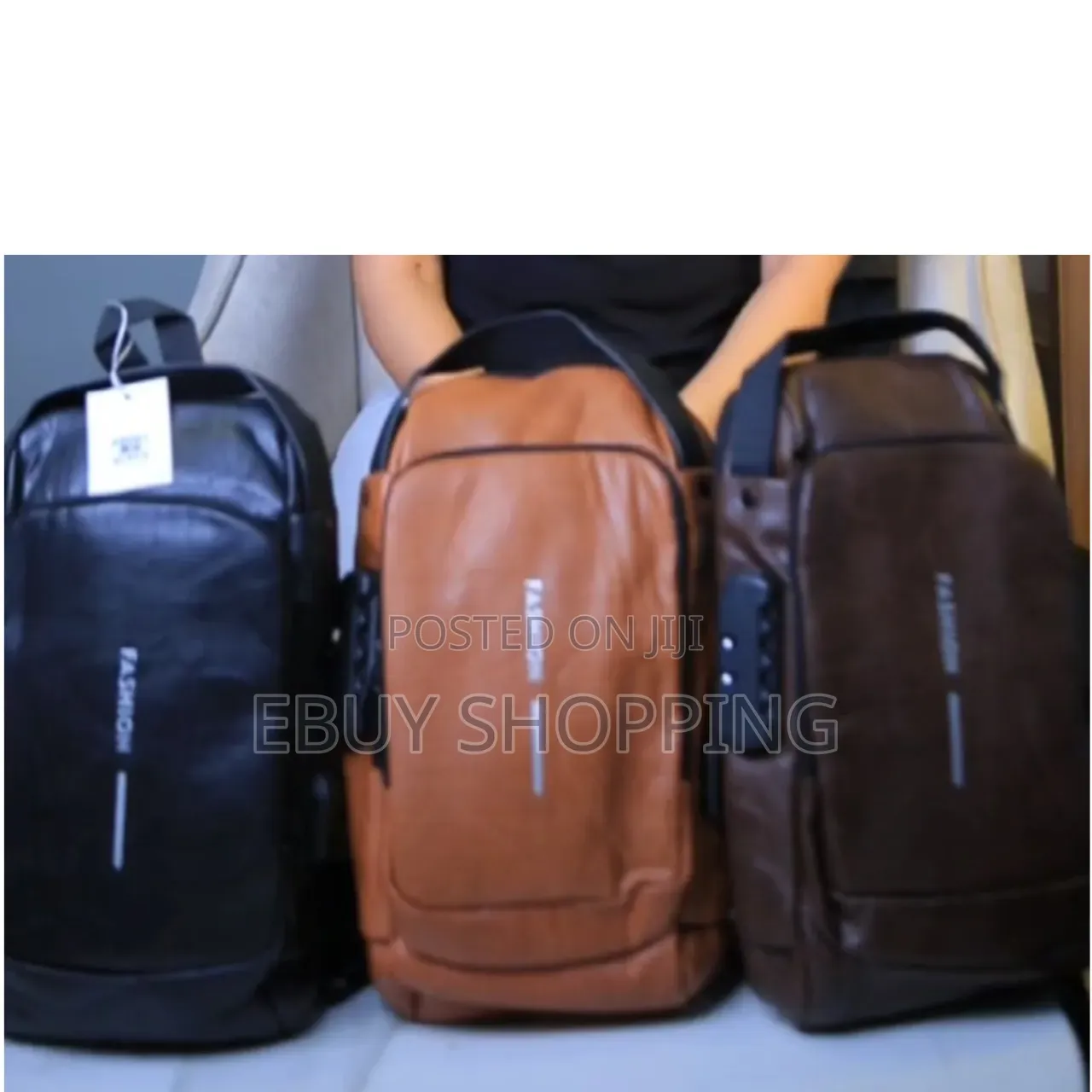Waterproof Crossbody Bag With Built-in Usb Charging Port