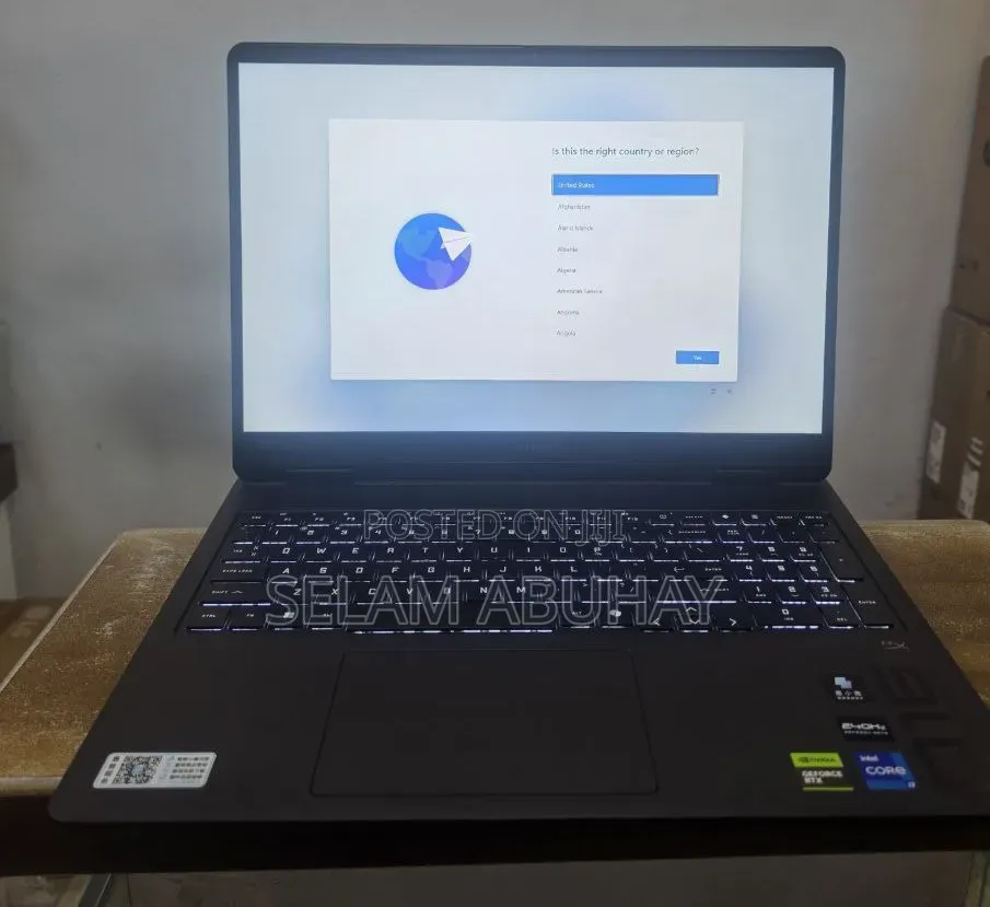 New Laptop HP Omen Max 16 16GB Intel Core i7 SSD 512GB