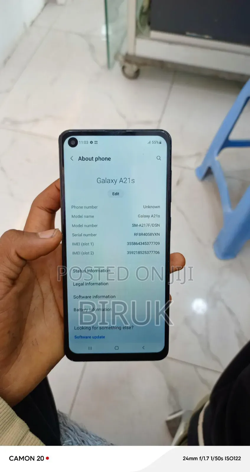 Samsung Galaxy A21s 32 GB Gray