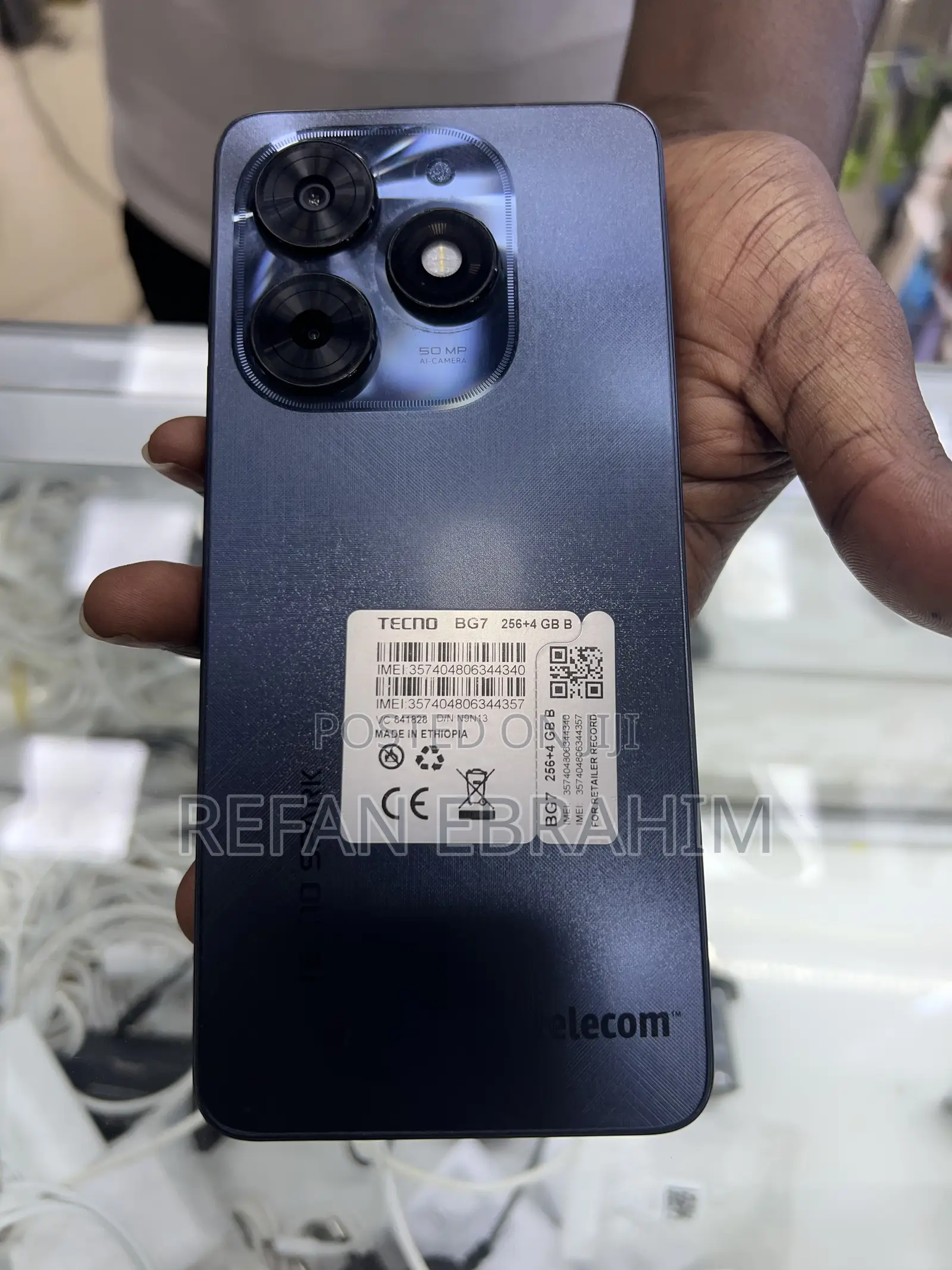 New Tecno Spark 20C 256 GB Black