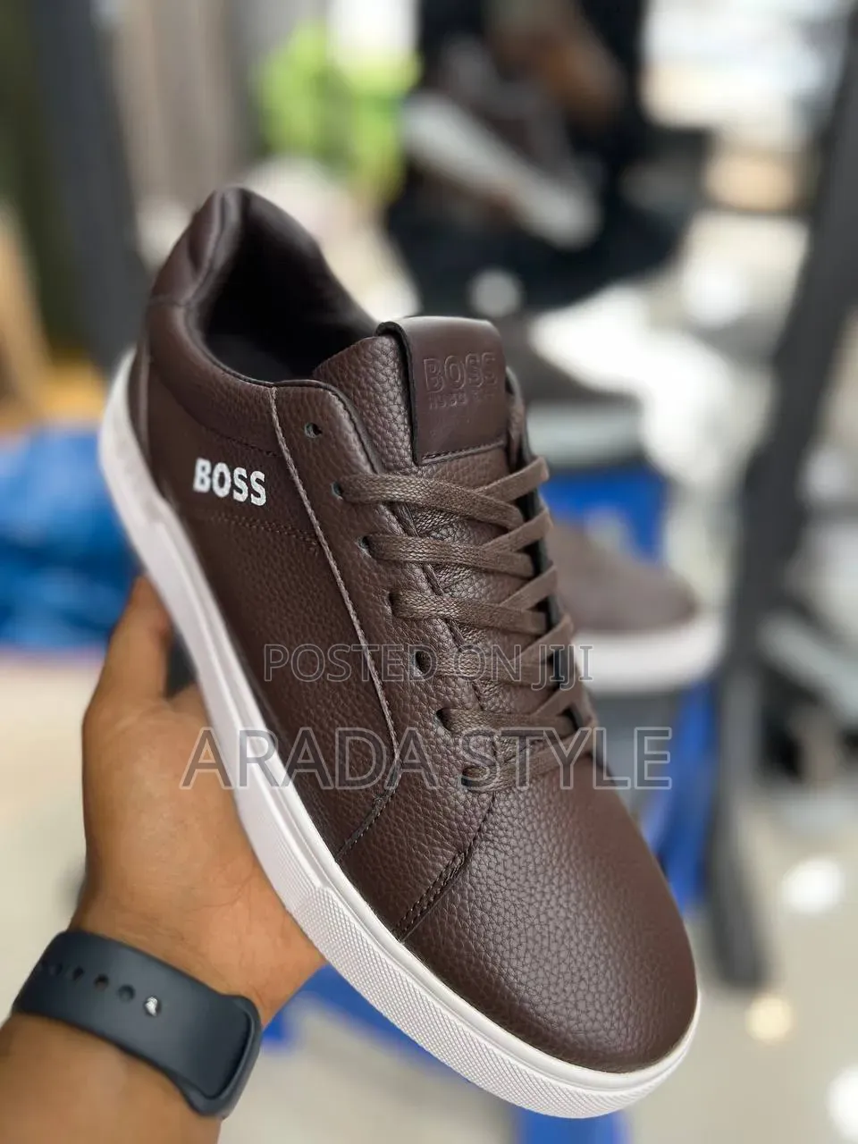 Hugo Boss Flat Men Shoes