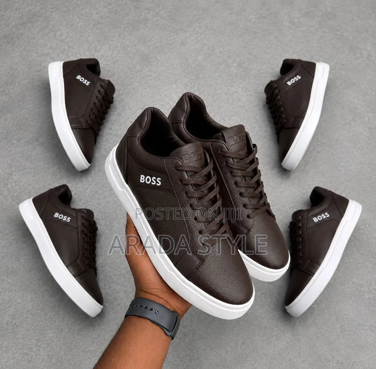 Hugo Boss Flat Men Shoes