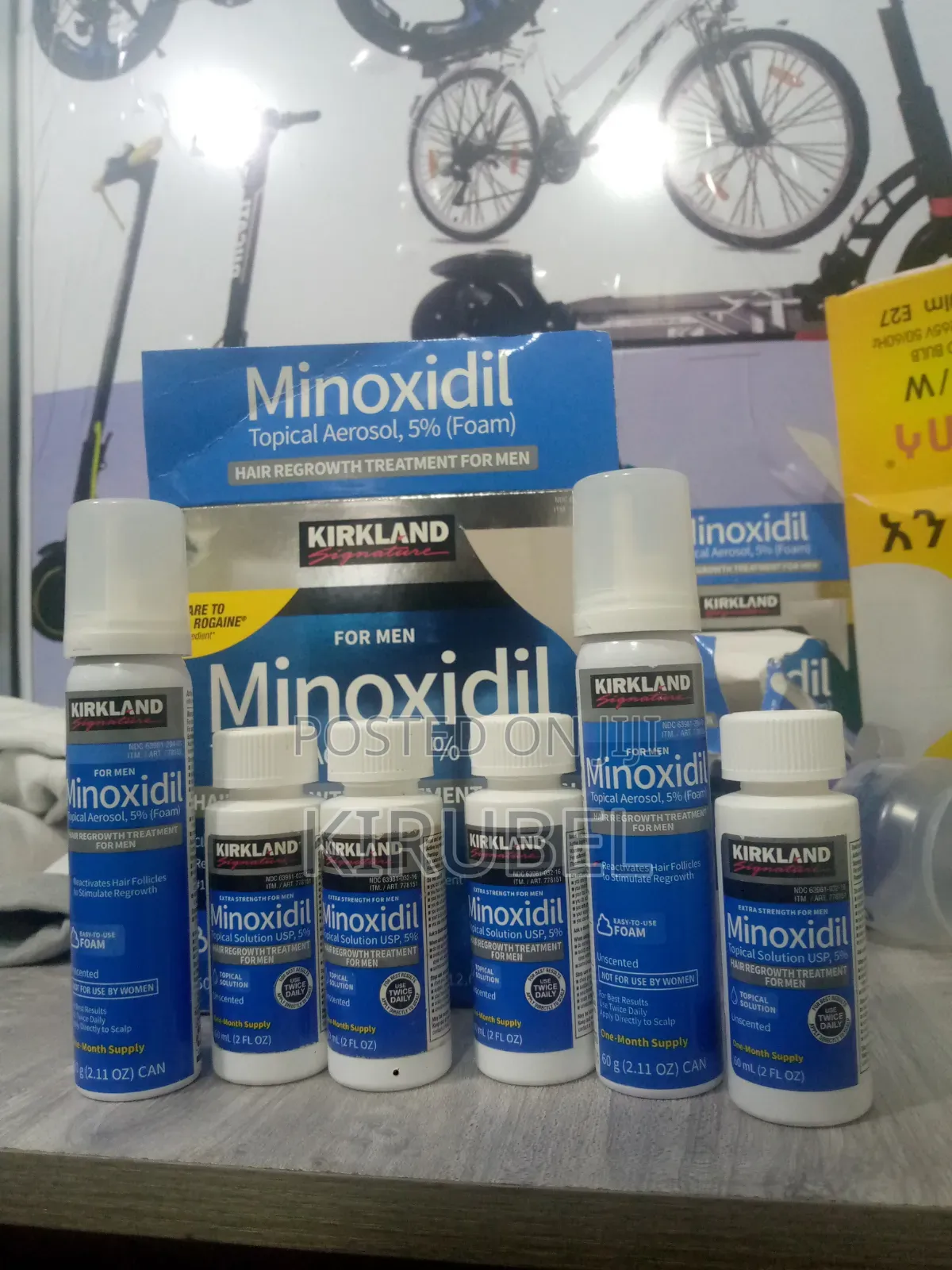 Kirkland 5% Minoxidil Beard Growth Product